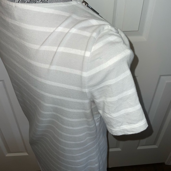 Michael Kors striped shirt with zippers size S - Picture 6 of 7